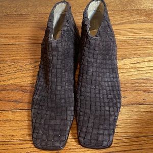 Chocolate brown Unisa booties size 37